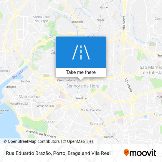 Rua Eduardo Brazão map