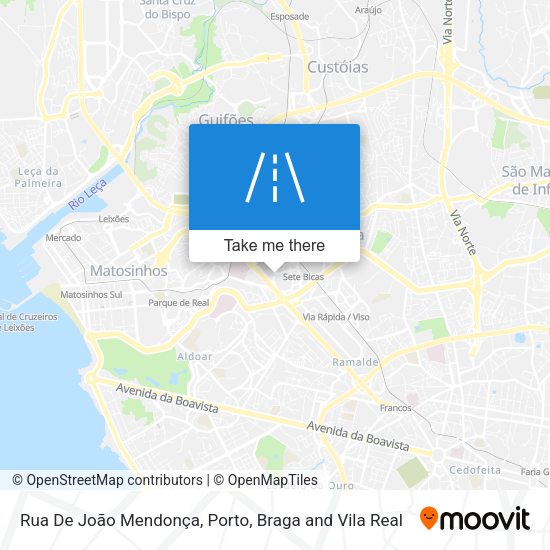 Rua De João Mendonça map