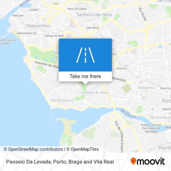 Passeio Da Levada mapa