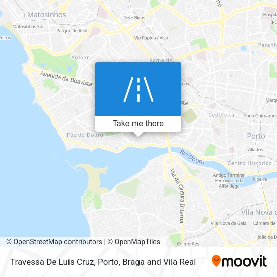 Travessa De Luis Cruz mapa