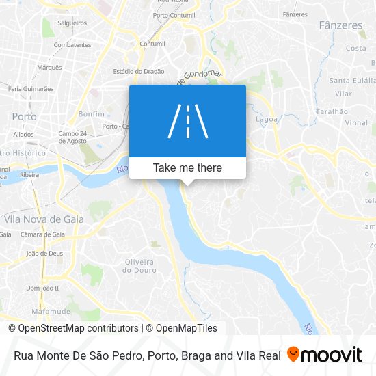 Rua Monte De São Pedro map