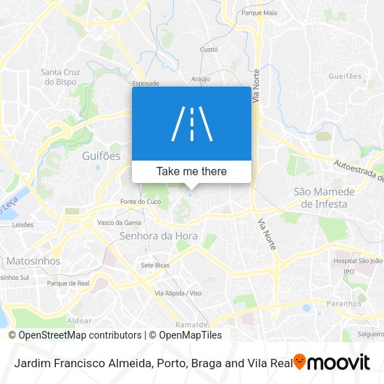 Jardim Francisco Almeida map