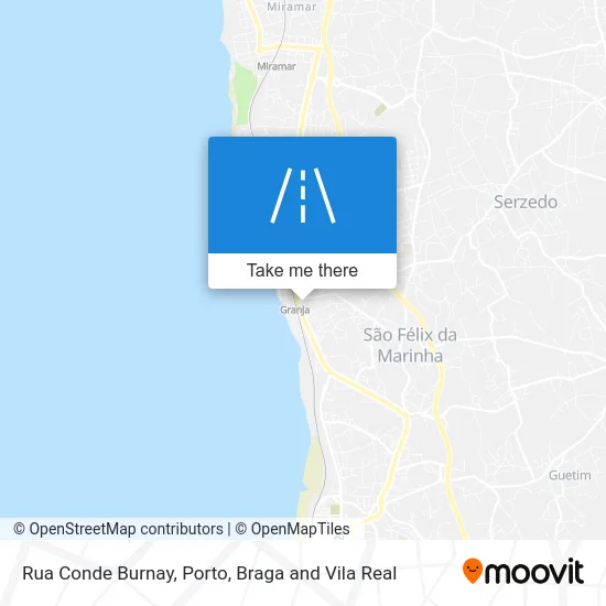Rua Conde Burnay map