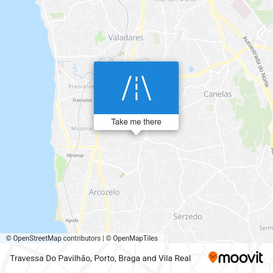 Travessa Do Pavilhão mapa
