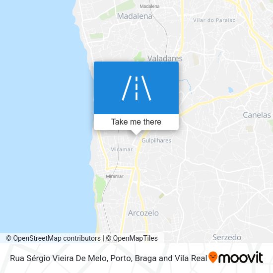 Rua Sérgio Vieira De Melo map