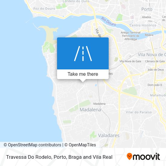 Travessa Do Rodelo mapa