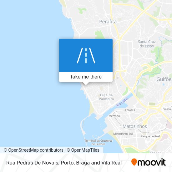 Rua Pedras De Novais mapa