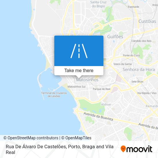 Rua De Álvaro De Castelões mapa