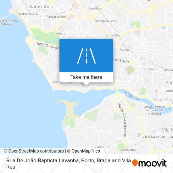 Rua De João Baptista Lavanha map