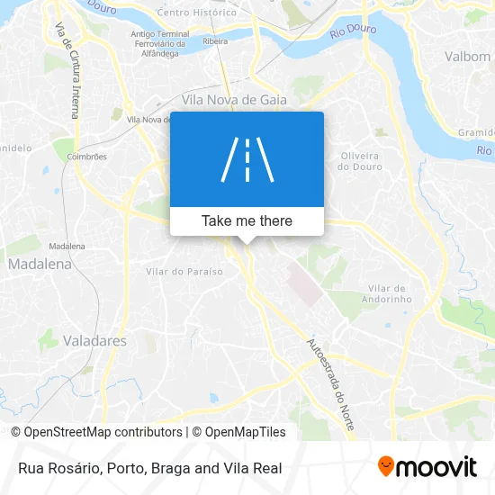 Rua Rosário map