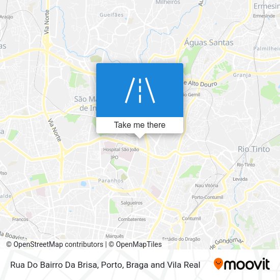 Rua Do Bairro Da Brisa map