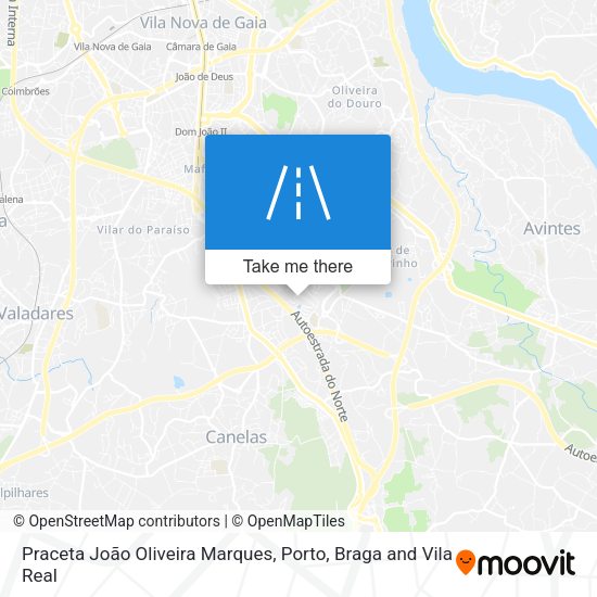 Praceta João Oliveira Marques mapa