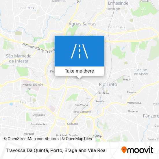 Travessa Da Quintã map