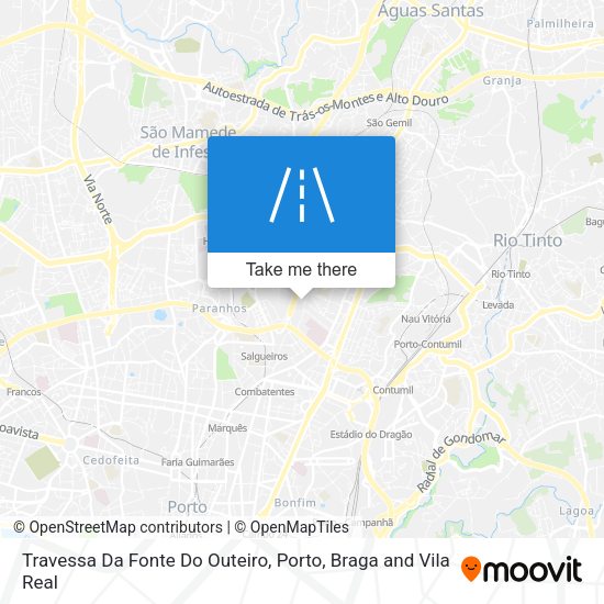 Travessa Da Fonte Do Outeiro map