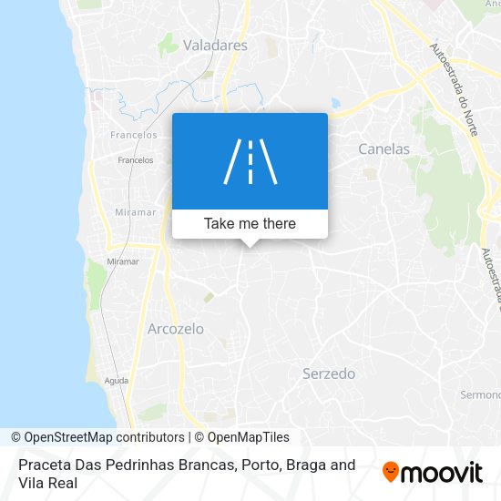 Praceta Das Pedrinhas Brancas map