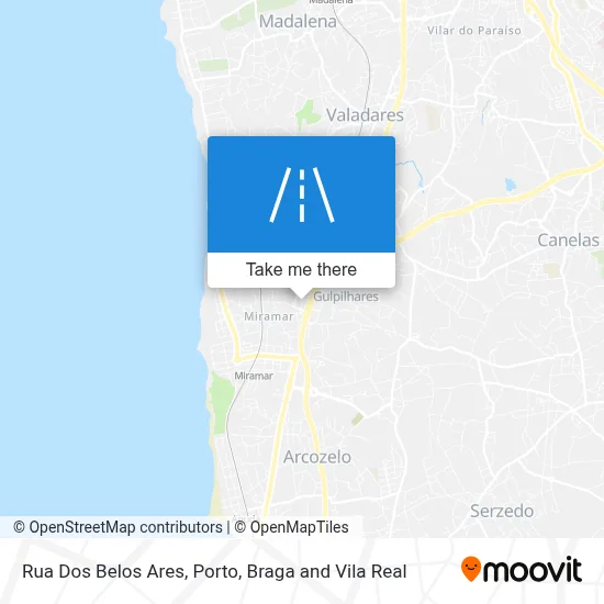 Rua Dos Belos Ares map