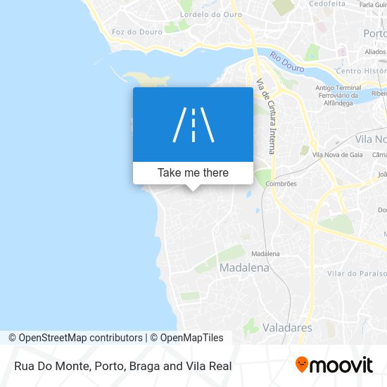 Rua Do Monte map