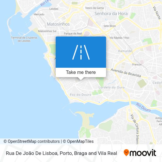 Rua De João De Lisboa map