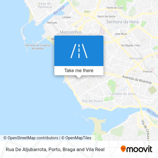 Rua De Aljubarrota mapa