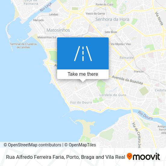 Rua Alfredo Ferreira Faria map
