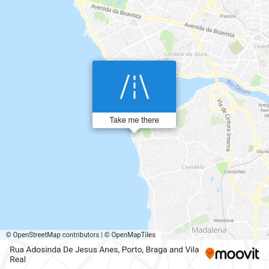 Rua Adosinda De Jesus Anes map