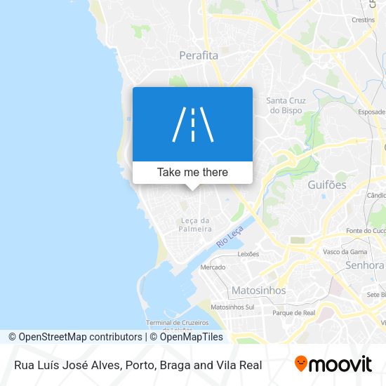 Rua Luís José Alves mapa