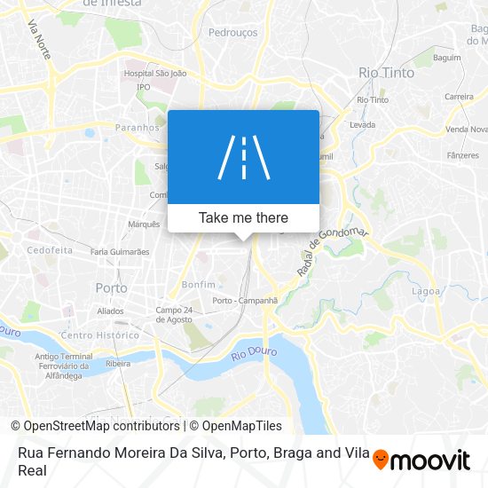 Rua Fernando Moreira Da Silva map
