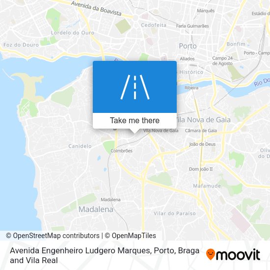 Avenida Engenheiro Ludgero Marques map