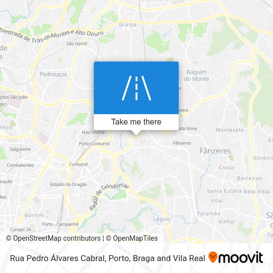 Rua Pedro Álvares Cabral map