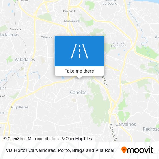 Via Heitor Carvalheiras map