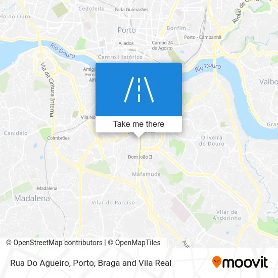 Rua Do Agueiro map