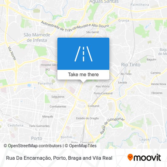 Rua Da Encarnação map