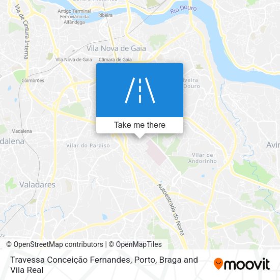 Travessa Conceição Fernandes mapa