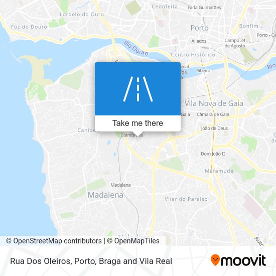 Rua Dos Oleiros mapa