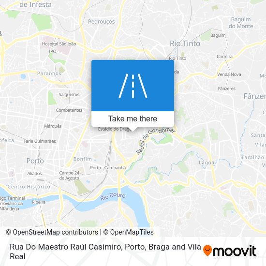 Rua Do Maestro Raúl Casimiro map