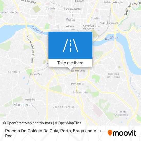 Praceta Do Colégio De Gaia map