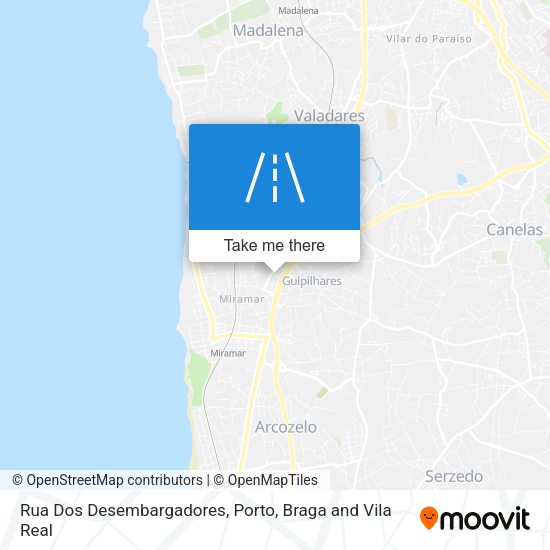 Rua Dos Desembargadores mapa