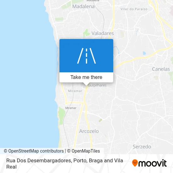 Rua Dos Desembargadores map