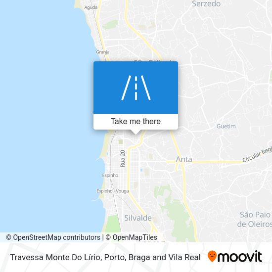Travessa Monte Do Lírio mapa