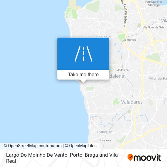 Largo Do Moinho De Vento map