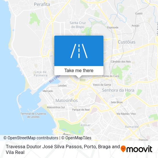 Travessa Doutor José Silva Passos mapa