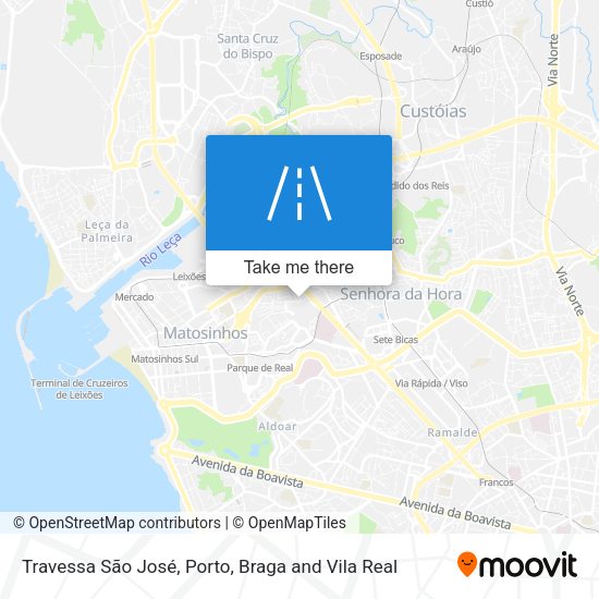 Travessa São José map