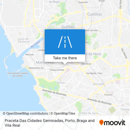 Praceta Das Cidades Geminadas mapa