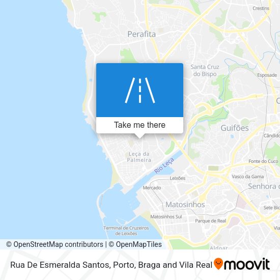 Rua De Esmeralda Santos map