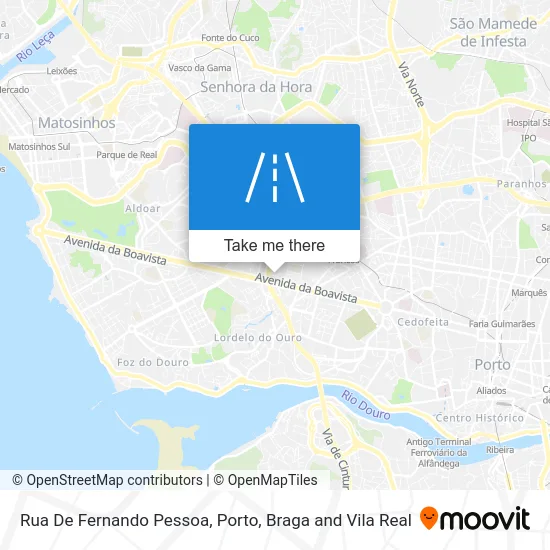 Rua De Fernando Pessoa map