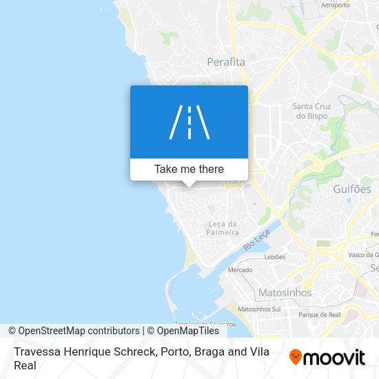 Travessa Henrique Schreck mapa
