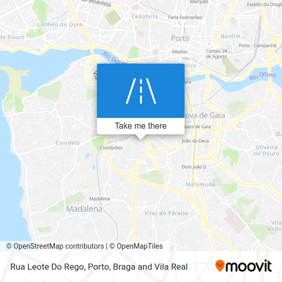 Rua Leote Do Rego map