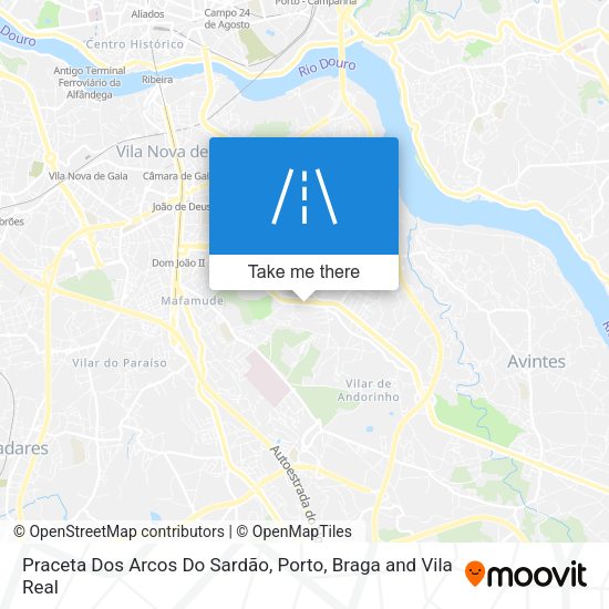 Praceta Dos Arcos Do Sardão mapa