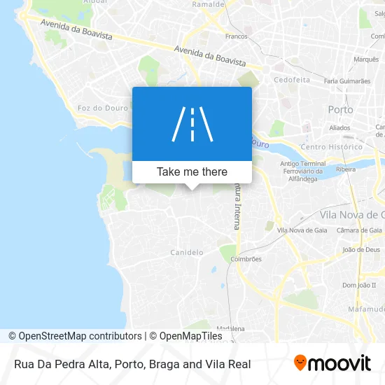 Rua Da Pedra Alta map