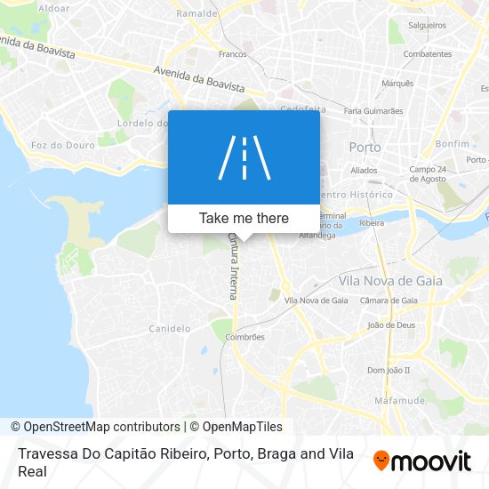 Travessa Do Capitão Ribeiro map